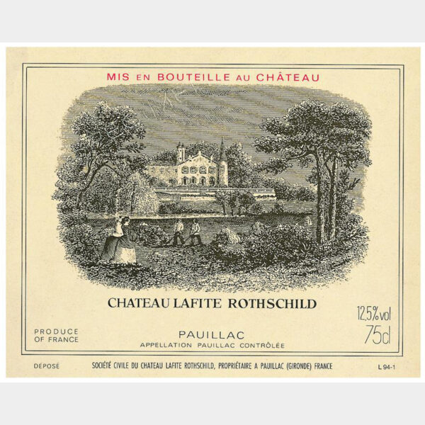 Lafite Rothschild 1986 , 6L Imperial. OWC1